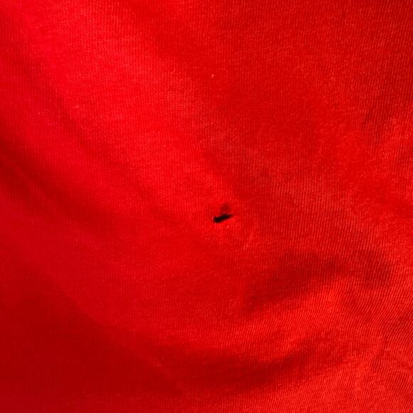 J.Crew Vintage Jersey Classic V-Neck Tee WMNS XS Red Short Sleeve Pullover BY361 - Picture 4 of 7